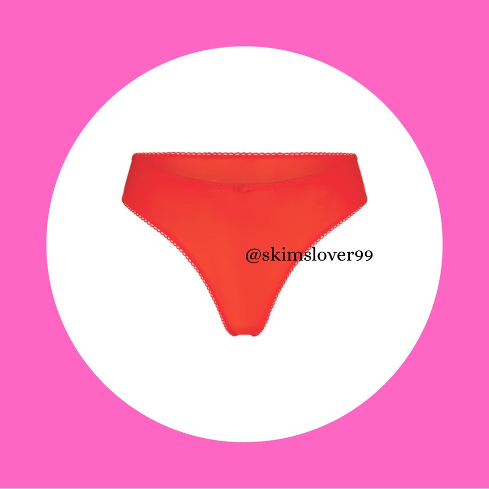 SKIMS - Fits Everybody Picot Trim Thong​